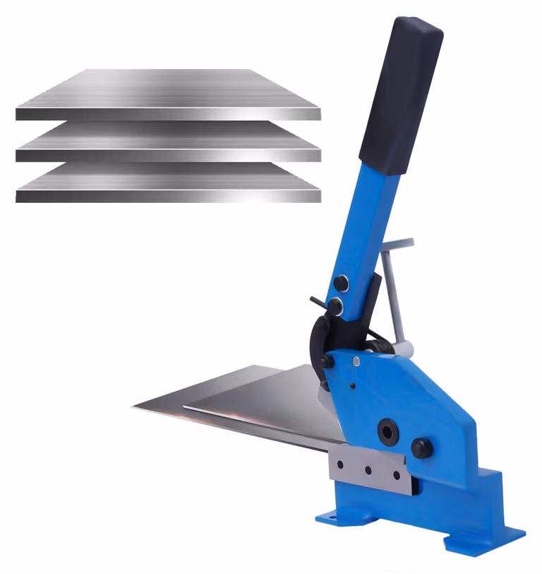 Forbice manuale - lama di 125 mm - Acciaio al carbonio - per lavori pesanti - ideale per la lavorazione dei metalli e del lamierino