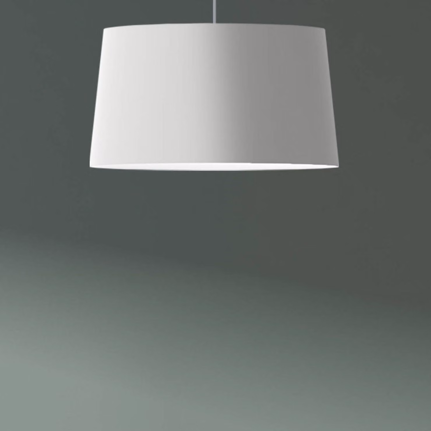 Aluminor Lampada a sospensione Sacha, dimmerabile, Bianco / Opale, Soggiorno / Sala da pranzo, Tessuto / Stoffa / Seta, Lampada a sospensione