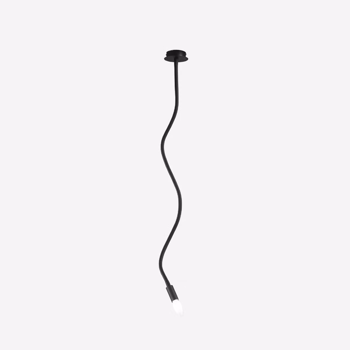 LUCE Design Lover Lampada da soffitto E14 dimmerabile, nera