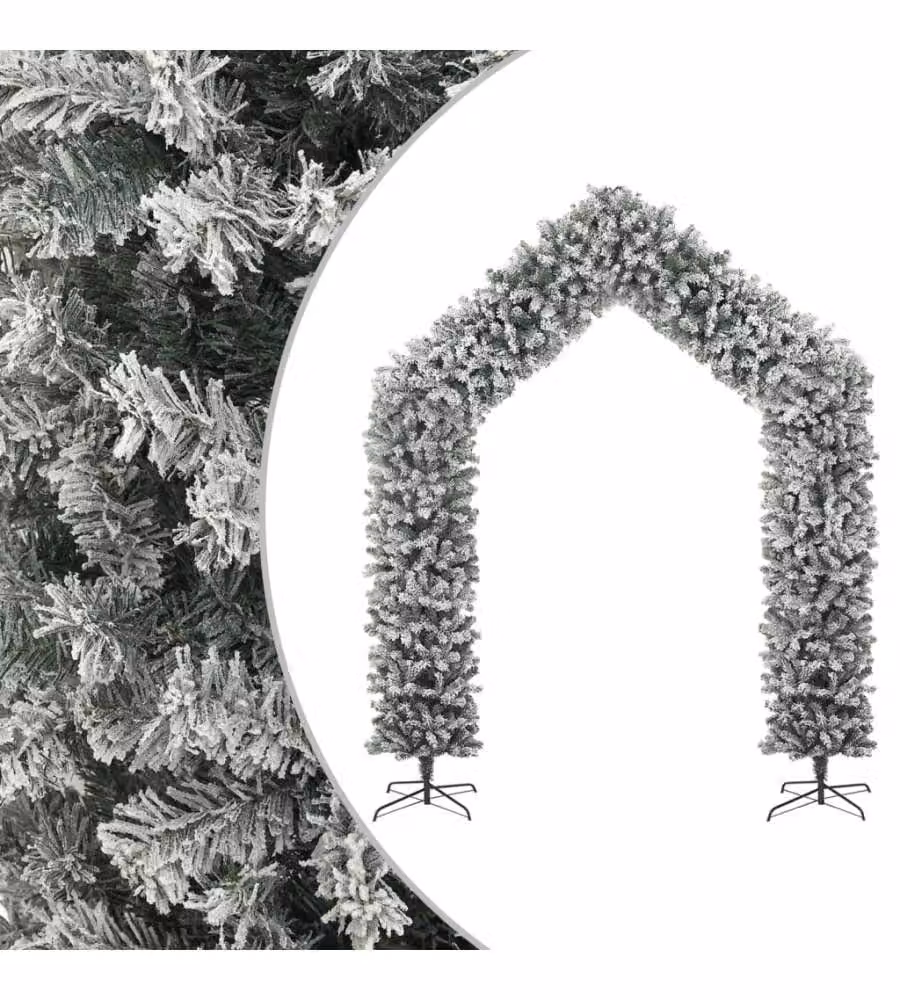 Albero di Natale ad Arco Innevato 270 cm