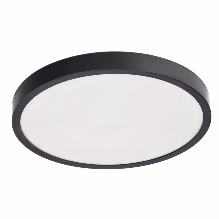 Poster LED PERETI 18W anello nero 29,5cm, 3000K colore caldo, 1800lm, IP44, 220-240V EDO777611 EDO