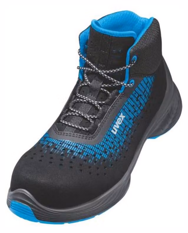 Stivali Uvex uvex 1 G2 S1 68310 blu, nero - larghezza 14 - taglia 52 - 1 paio