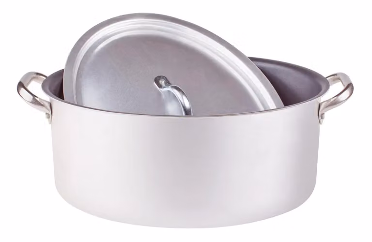Casseruola Ovale in alluminio antiaderente 3mm con coperchio, diam. 32cm