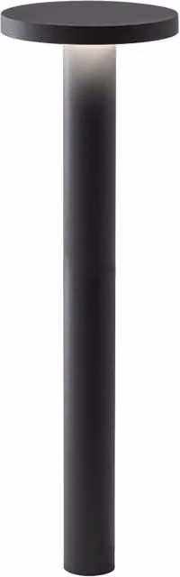 Bollard LED Rossini Illuminazione Tiberio in alluminio per esterni, 10W, 3000K, IP65, H: 75 cm, colore Antracite