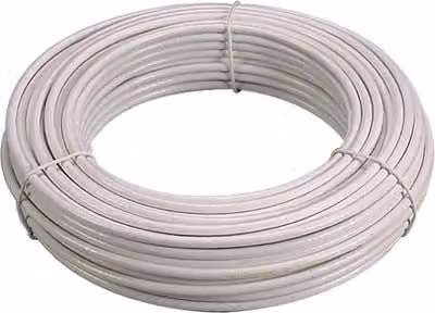 Cavo Elettrico Tripolare H05VV F Rame PVC Bianco N°xmmq 3X1,5 100 m