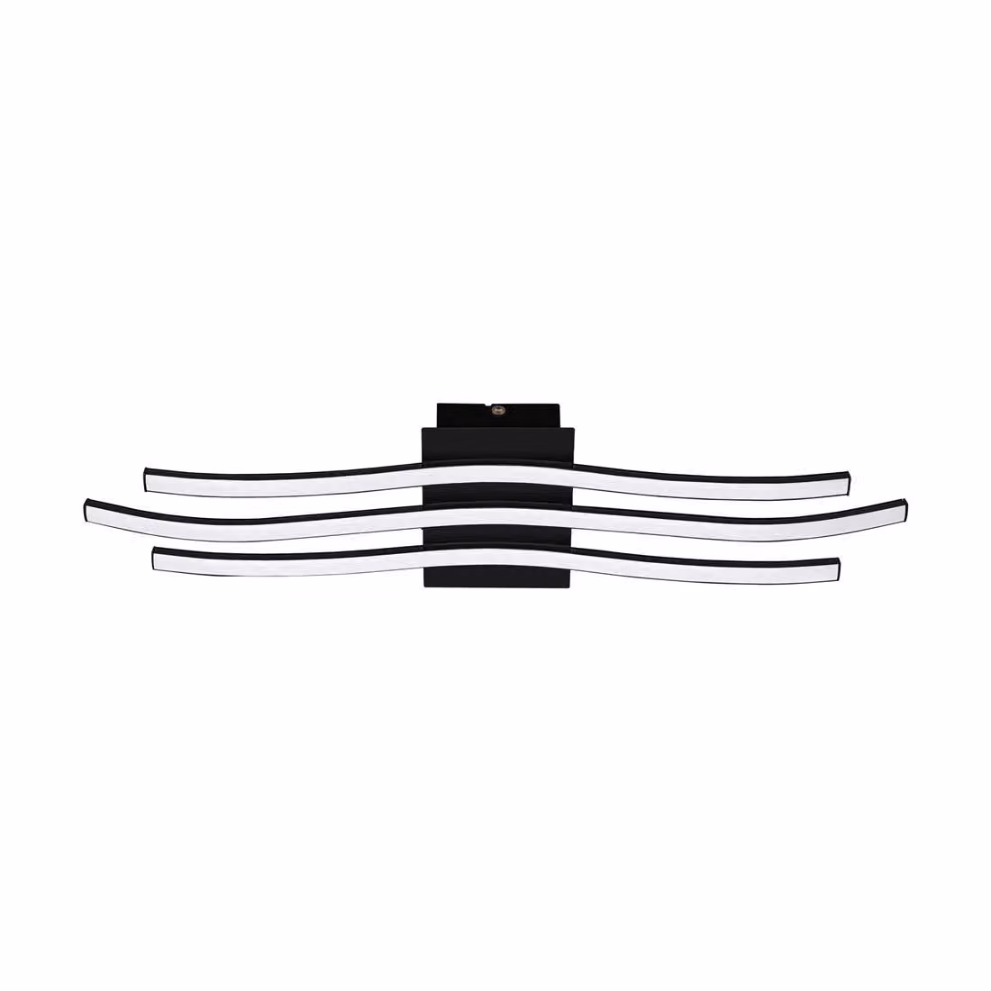 Applique Moderna Roncade 1 Led Metallo Nero