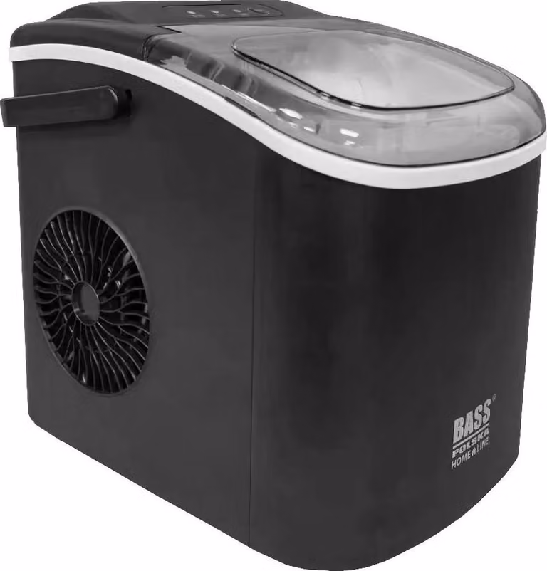 Macchina per il ghiaccio da 12 kg/24 ore - nera