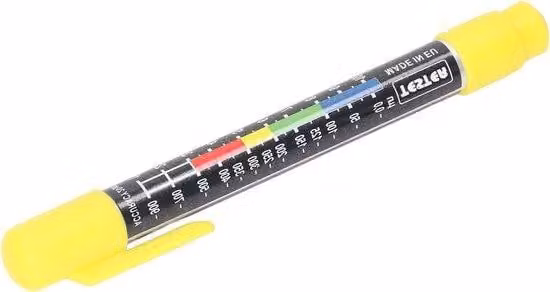Tester magnetico per vernici auto, portatile, di facile lettura, danni alla carrozzeria