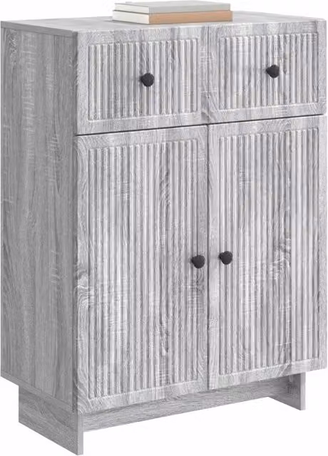 Credenza | Madia | Buffet da pranzo | Armadio da pranzo Grigio Sonoma 66 x 34,5 x 90 cm Legno ingegnerizzato