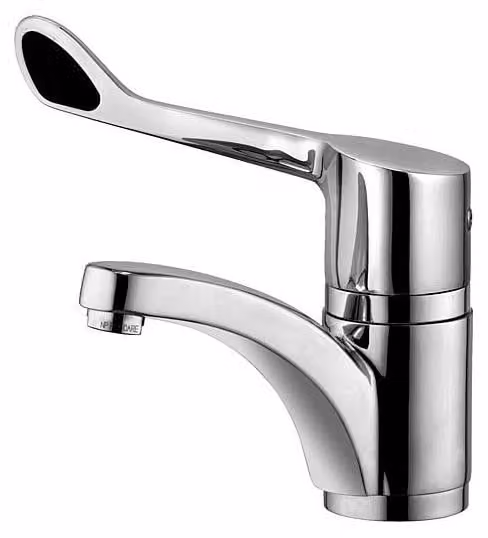 Kludi Medi Care - Miscelatore a leva per lavabo con bocca girevole, cromo 341130534
