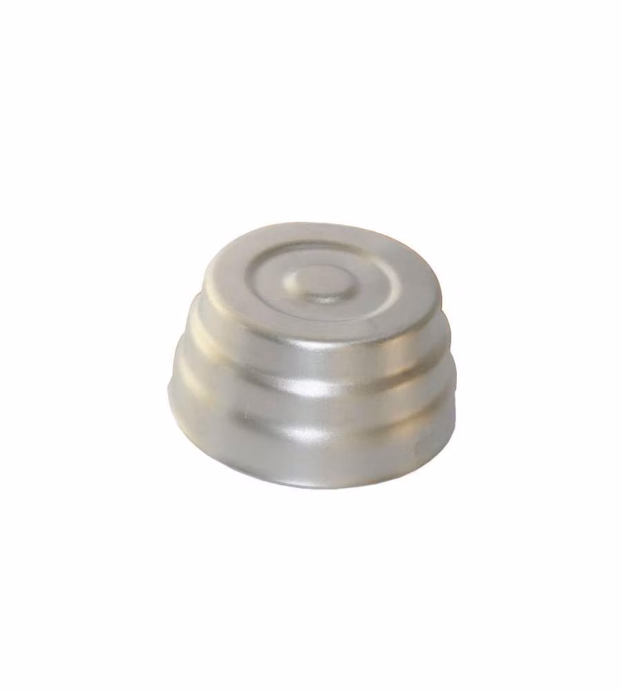 Stampo per budino conico liscio Ottinetti in alluminio argento diametro 8 cm – 2