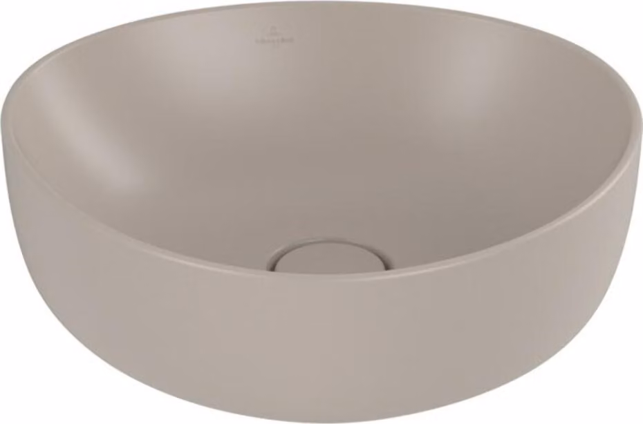 V&B ANTAO lavabo da appoggio 40x39,5 cm, asimmetrico, senza bacino, mandorla C-plus