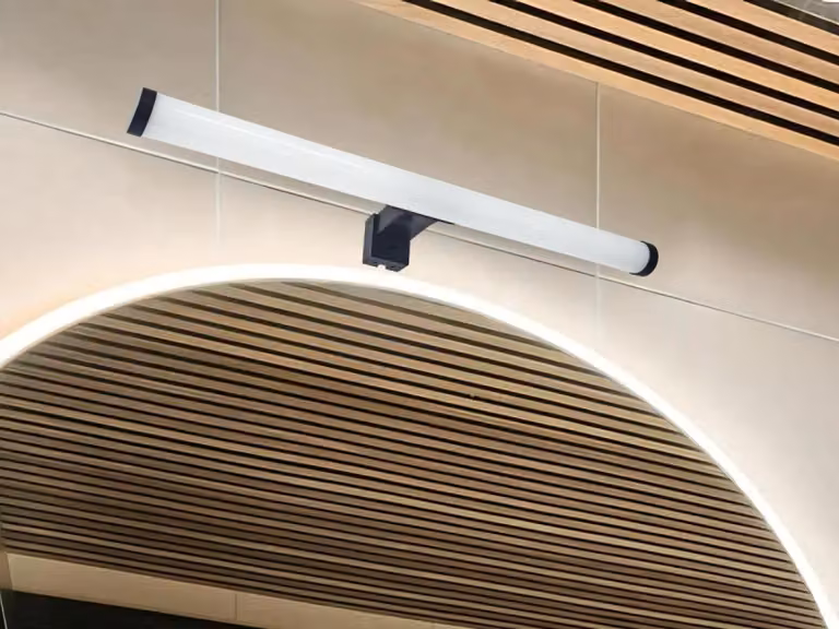 Apparecchio di illuminazione per bagno NEDES LED, 10W / IP44 / 450 lumen / 4000K / - LNL7721/BK