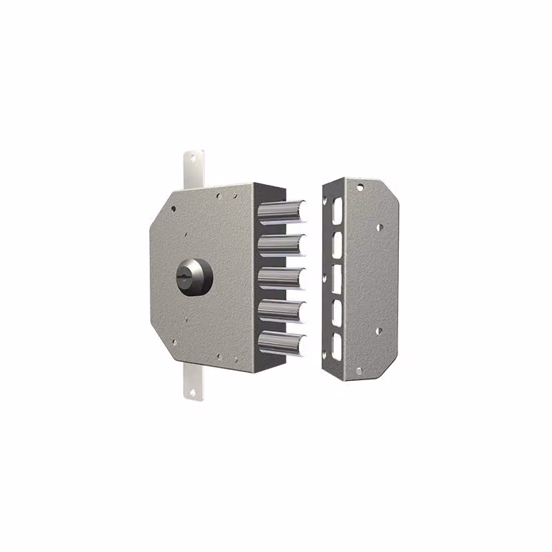 Serratura da applicare CR 3200C-52N colore argento con cilindro da 60 mm, 3 punti di chiusura e lato sinistro – 2