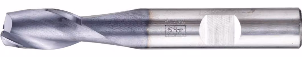 PFERD TOOLS Fresa angolare in metallo duro integrale lunga 2 taglienti Ø 10 mm affilata codolo TiAlN HB Linea universale Sgrossatura Finitura Scanalatura