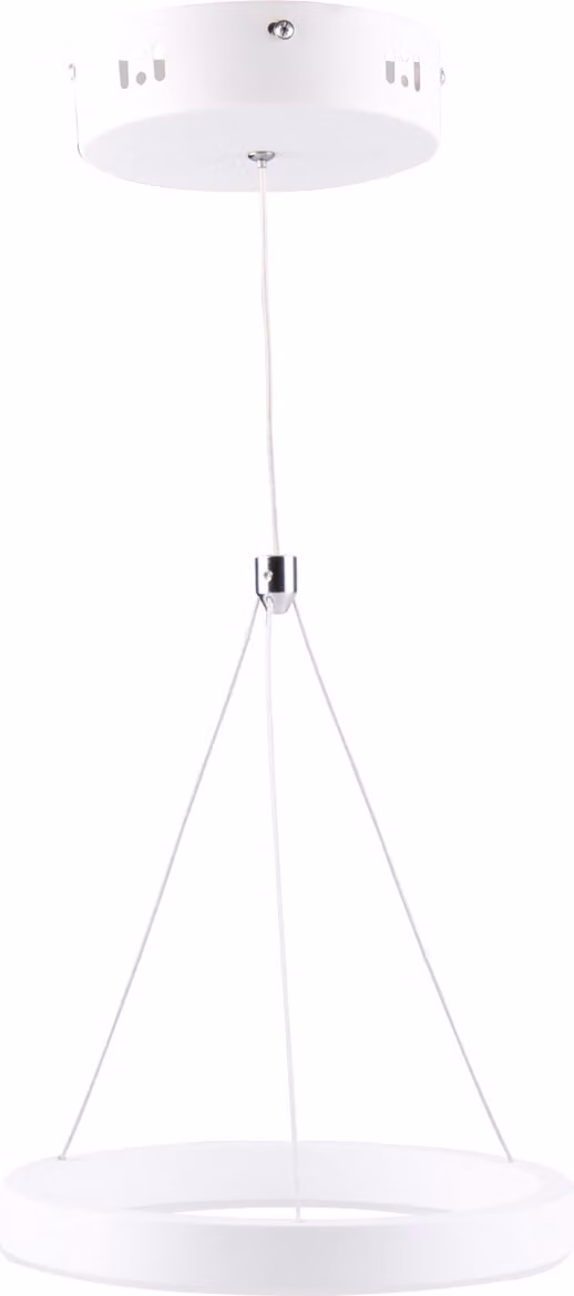 Lampada a sospensione LED FOKKO bianca 9W, bianco neutro 600 lm, acrilico, dimensioni: 80x20x20 cm, IP20, Polux
