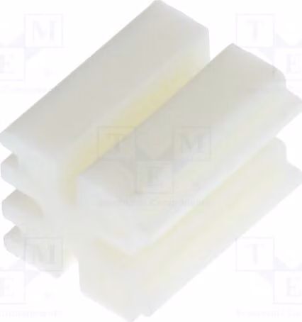 10 distanziatori, materiale: naturale, lunghezza: 7 mm, diametro LED: 3 mm, UL94V-2, larghezza: 5 mm, codice prodotto: 8GE04V80263. Distanziatore