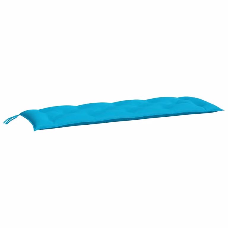 Cuscino per Panca Turchese 150x50x7 cm in Tessuto Oxford