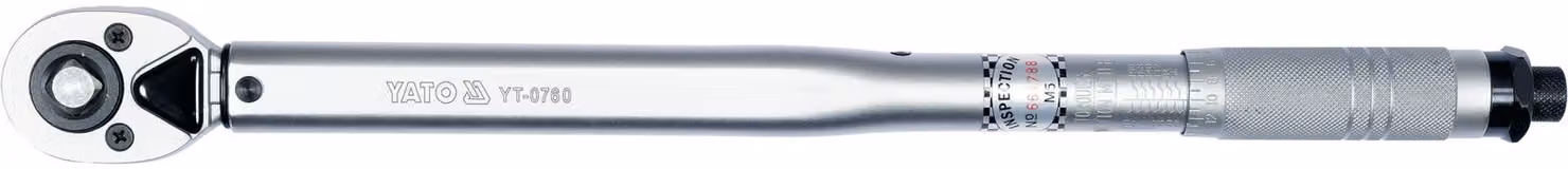 Chiave dinamometrica da 1/2" 42–210 Nm in cromo-vanadio