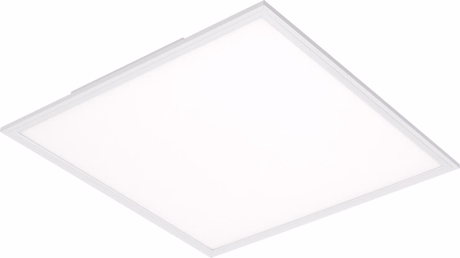 BRILONER Simple, Pannello LED, luce bianca neutra, bianco, 59,5 x 59,5 x 6 cm