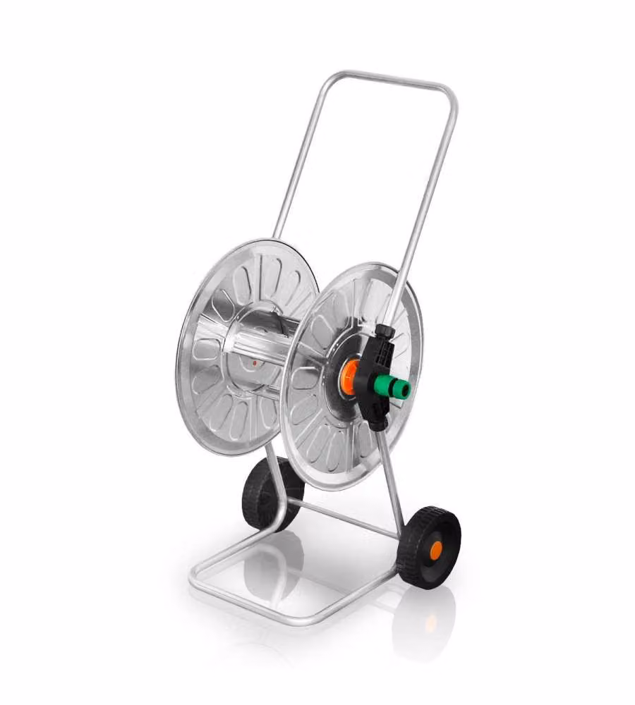 Agrati Avvolgitubo Carrello - Acciaio Zincato - 60m