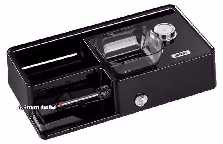 Distributore automatico di sigarette, funzionamento con un solo pulsante, materiali resistenti, nero