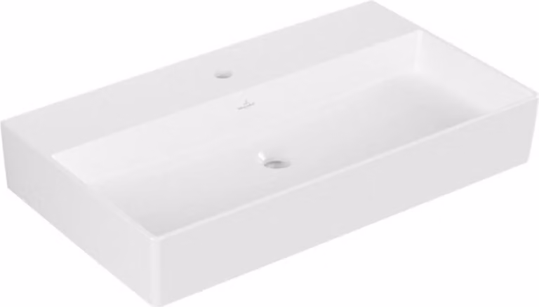 Villeroy & Boch Memento 2.0 lavabo mural, 1 trou pour robinet, sans trop-plein, poli, 800x470mm, 4A228L01, 4A228L01