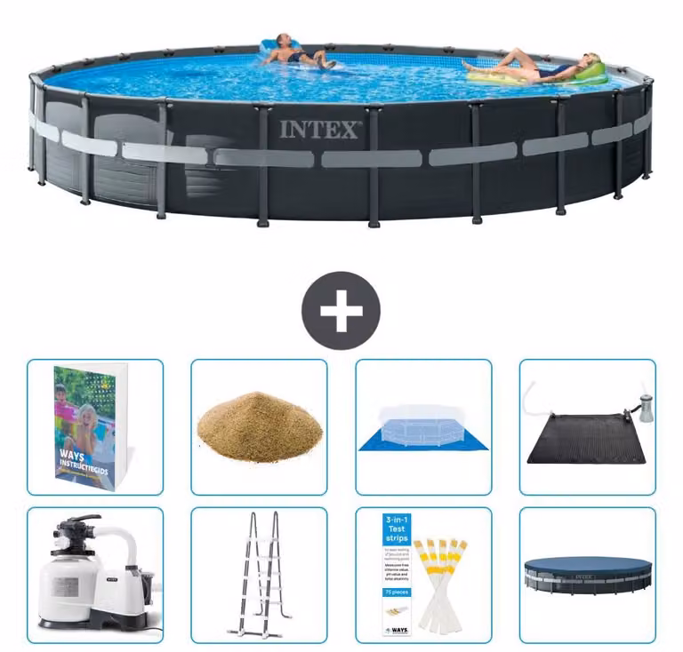 Ultra XTR Pool Rund - 732x132 cm - Set da 7 pezzi, modello S591