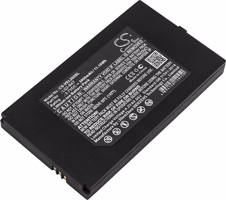 TECHTEK Batteria compatibile con [Vernier] Go Direct, Go Direct SpectroVis Plus, LabQuest 2, LabQuest Stream, Plus Spectrophotometer, SpectroVis sost
