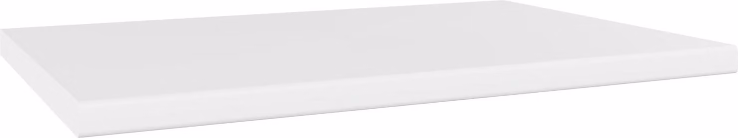 Piano di lavoro per cucina largo 90 cm, spessore 38 mm, bianco opaco Cucina Aria
