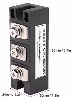 Modulo raddrizzatore 200A 1600V MDC per inverter
