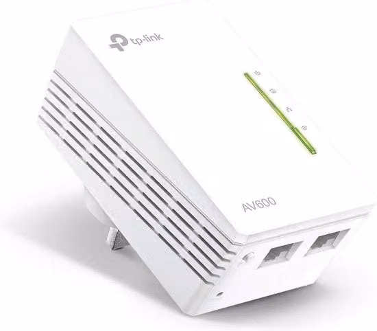 Estensore WiFi con 2 porte Ethernet LAN bianco