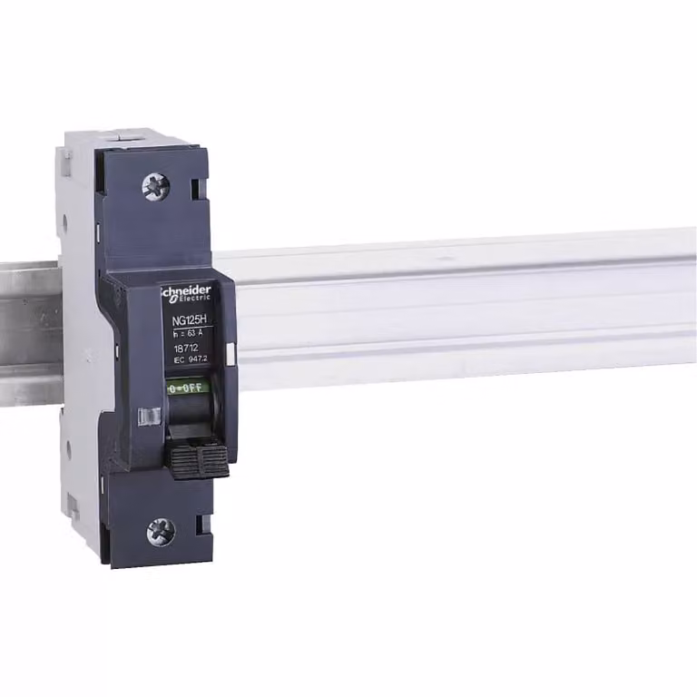 Interruttore automatico Schneider Electric NG125H, unipolare, 63 A, caratteristica C 18712