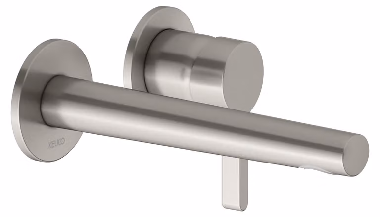KEUCO EDITION 400 Mitigeur monocommandé pour lavabo, encastré, avec limiteur de température, saillie 197mm, 51516050200, 51516050200