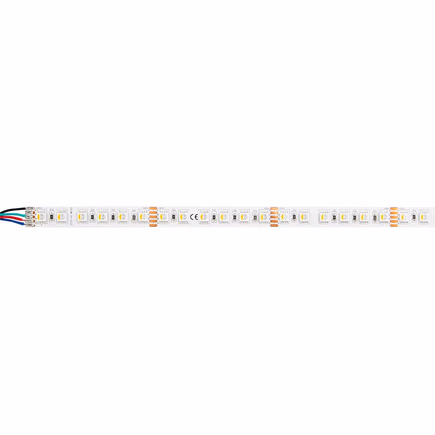 BRUMBERG striscia LED QUALITYFLEX ONE 26 W/m RGBW Lunghezza 5 m ONE, dimmerabile, Bianco / Opale, Soggiorno / Sala da pranzo, Plastica
