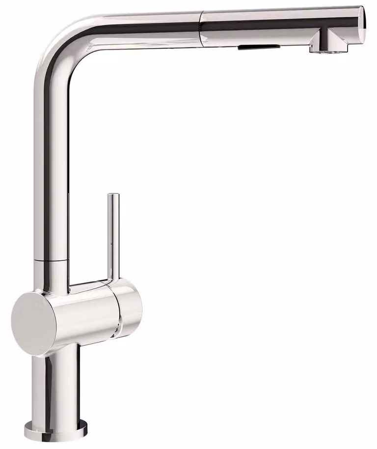 Rubinetto da cucina, doccetta estraibile, orientabile a 360°, cromo lucido - Pro, G3/8