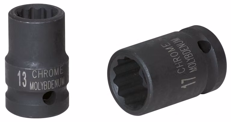 KS TOOLS Presa di corrente a 12 tagli da 3/8" corta 12 mm - 515.0962