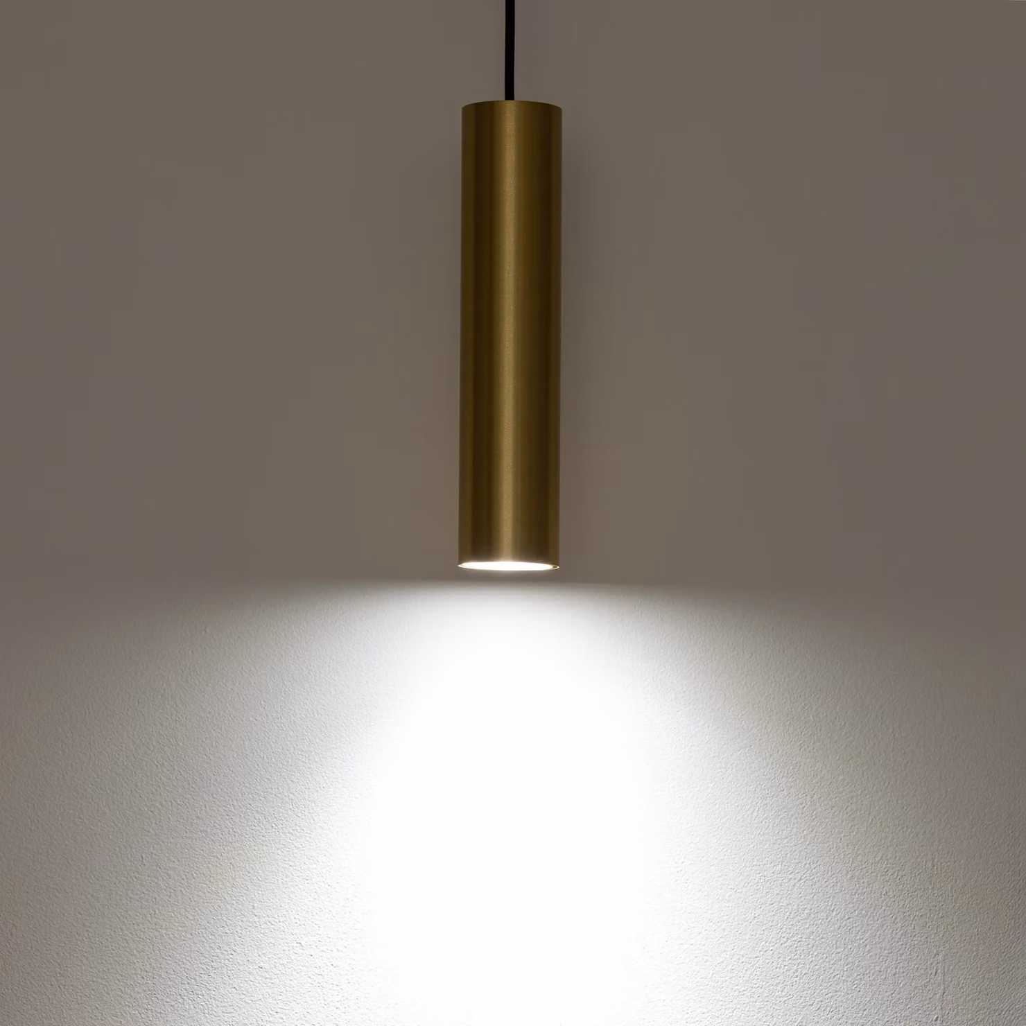 Lampadario EYE ottone-nero 1xGU10x10W ottone, dimensioni: 120x5x5 cm, IP20, Nowodvorski Lighting