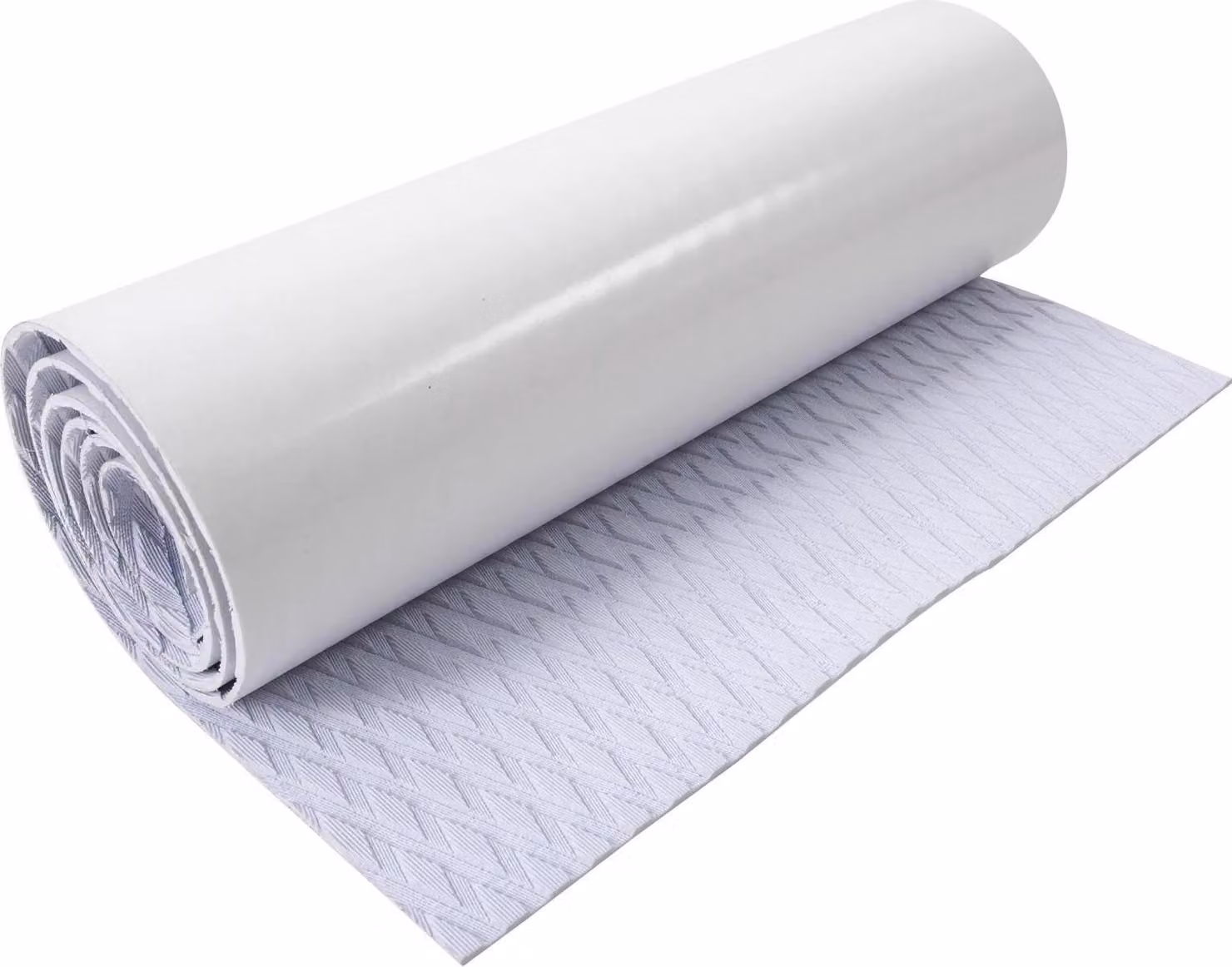 Pavimento in EVA autoadesivo per imbarcazioni - 230x55 cm - Spessore 5 mm - Antiscivolo, impermeabile, ideale per barche, kayak, SUP - Grigio chiaro