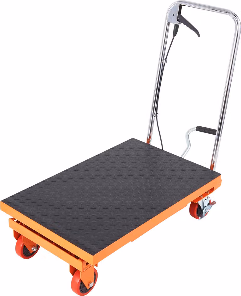 SucceBuy Tavola elevatrice idraulica a forbice con portata di 230 kg, regolabile in altezza da 220 a 720 mm, dimensioni della piattaforma 700 x 450 mm, ideale per officine, magazzini e supermercati