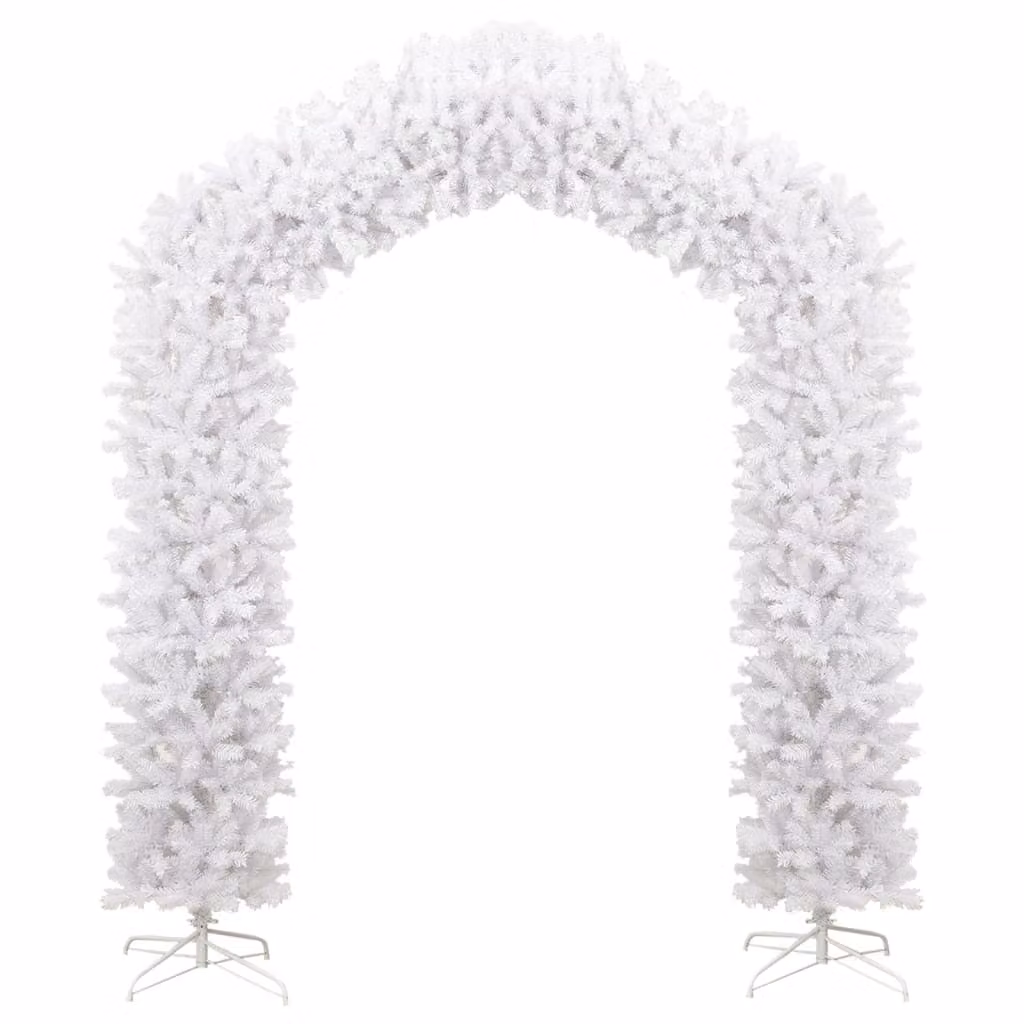 Albero di Natale ad Arco Bianco 270 cm