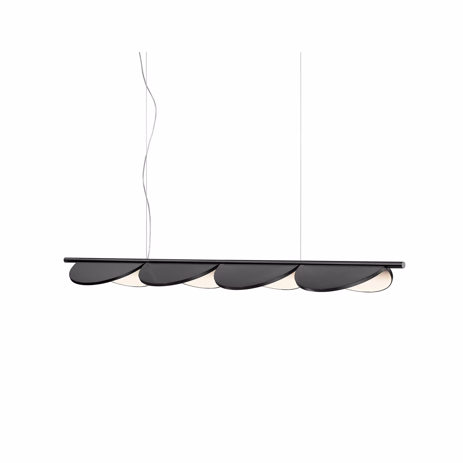 Flos - Almendra Linear - Lampada a sospensione - Antracite