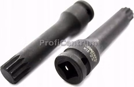 Jonnesway 1/2" chiave a percussione scanalata m16 x 100 mm