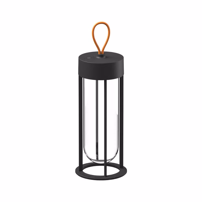 Flos - In Vitro Unplugged - Lampada da tavolo da esterno - Nero