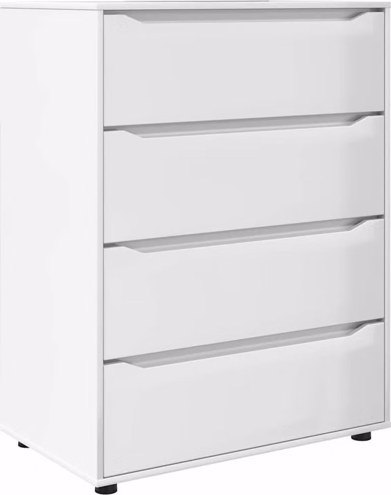 Armadi di Stoccaggio Bianco Lucido 80 x 48 x 105 cm