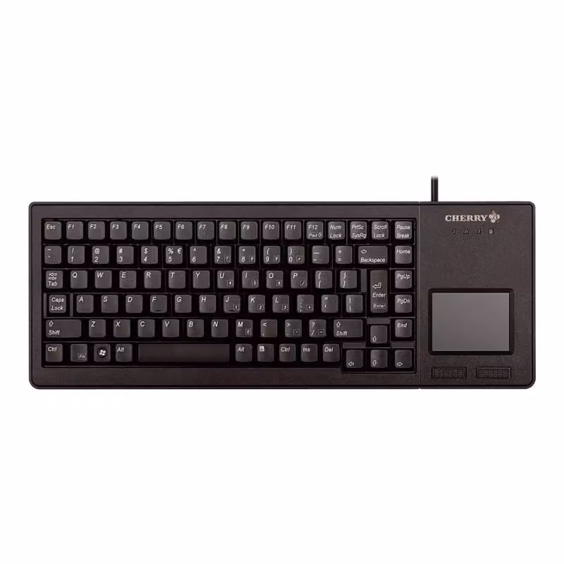 Tastiera universale Cherry Cherry xs con touchpad USB QWERTY inglese US nero G84-5500LUMEU-2 – 2