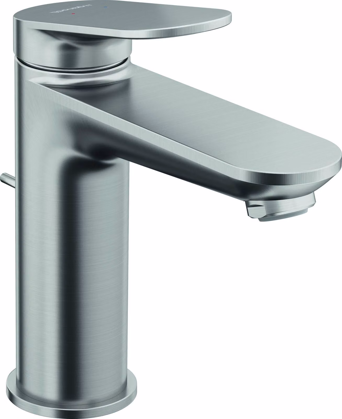 Miscelatore monocomando per lavabo, cromo, con sporgenza di 122 mm