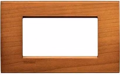 Placca BTicino Living Light 4P Ciliegio Americano Marrone LNA4804LCA – 1