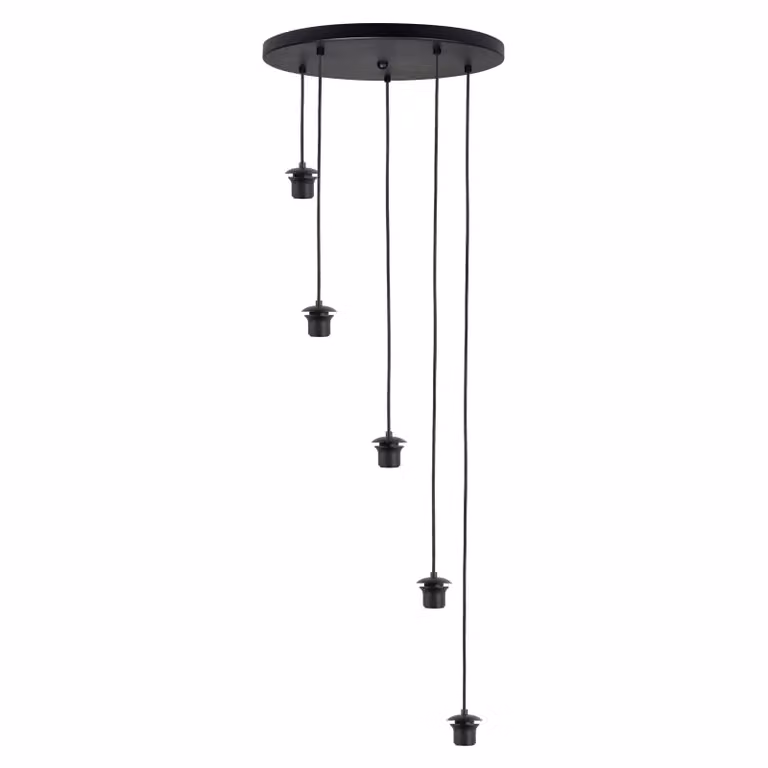 HighLight Lampada a sospensione Fantasy, dimmerabile, Nero, Soggiorno / Sala da pranzo, Metallo, Moderno, Lampada a sospensione