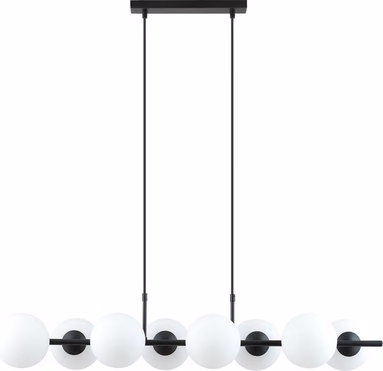 Lampada a sospensione a candelabro RORY 8 OPAL Emibig 1205/8
